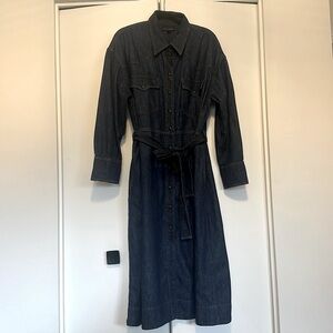 Banana Republic denim shirt dress xxl